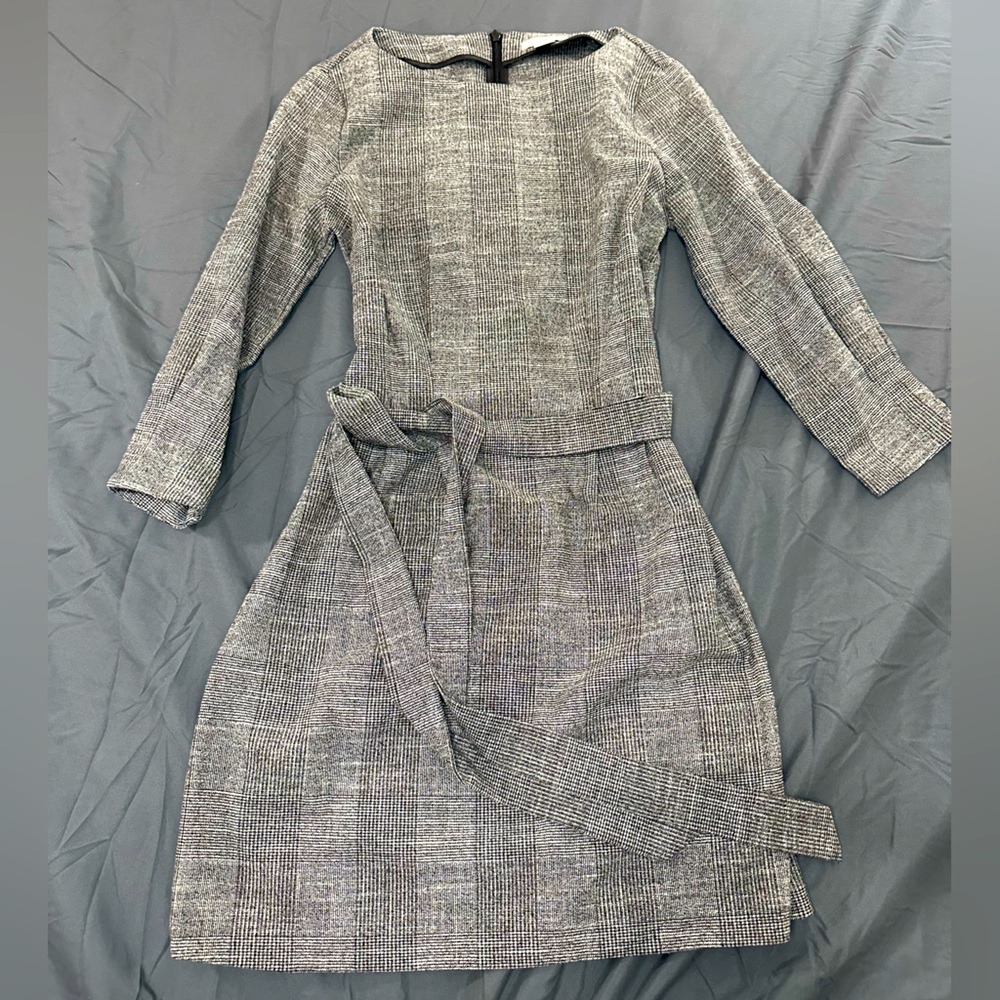 H&M Gray Long Sleeve Dress